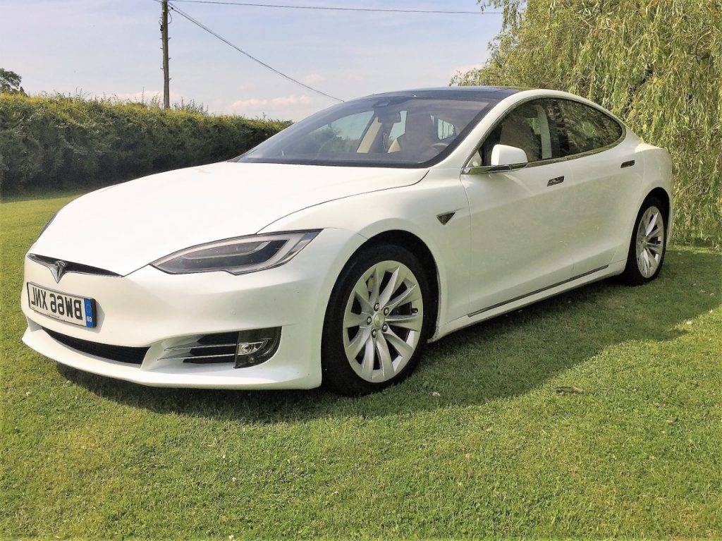 tesla model s fully electric vehicle